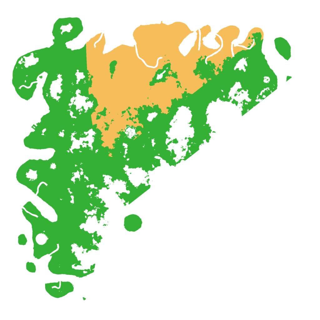 Biome Rust Map: Procedural Map, Size: 5000, Seed: 674854