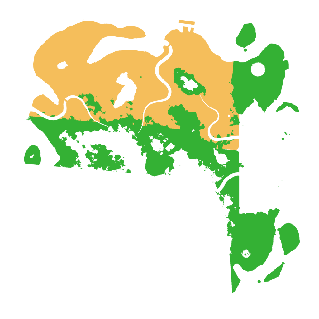 Biome Rust Map: Procedural Map, Size: 4000, Seed: 524173631