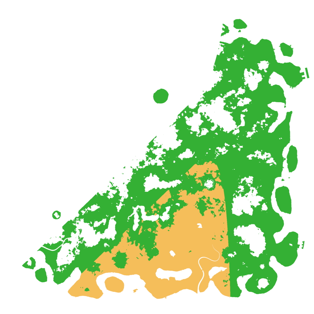 Biome Rust Map: Procedural Map, Size: 6000, Seed: 641393346