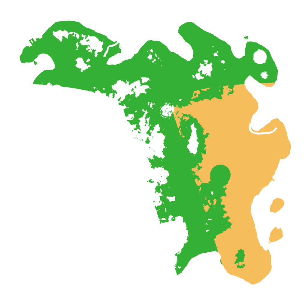 Biome Rust Map: Procedural Map, Size: 4000, Seed: 95