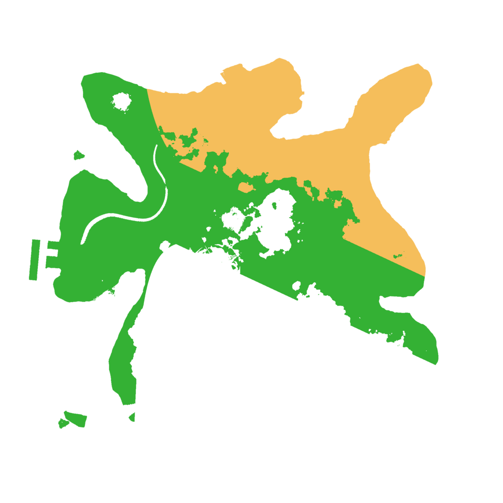 Biome Rust Map: Procedural Map, Size: 2500, Seed: 8122013