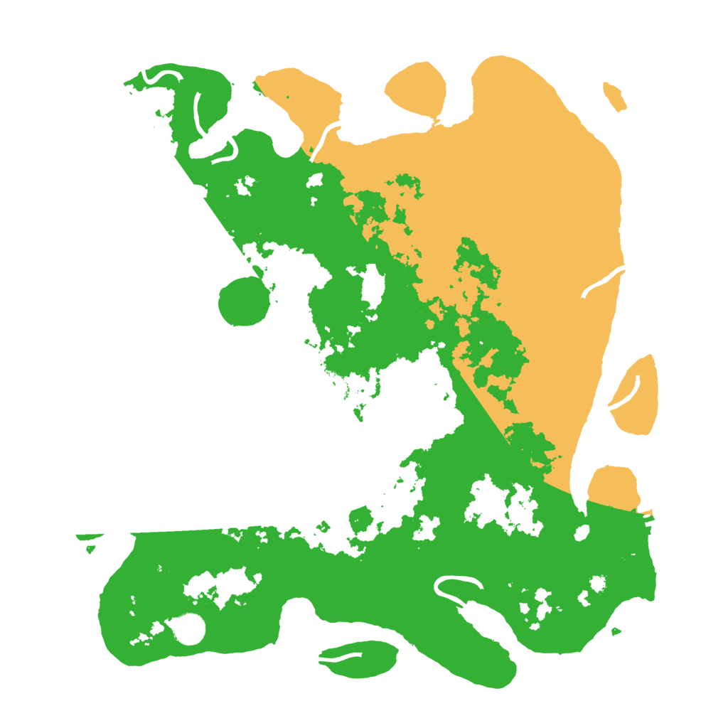 Biome Rust Map: Procedural Map, Size: 4000, Seed: 5111988