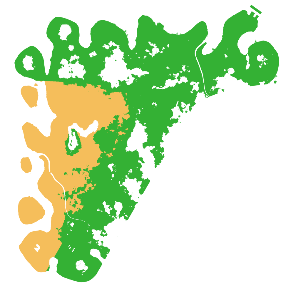 Biome Rust Map: Procedural Map, Size: 4700, Seed: 868