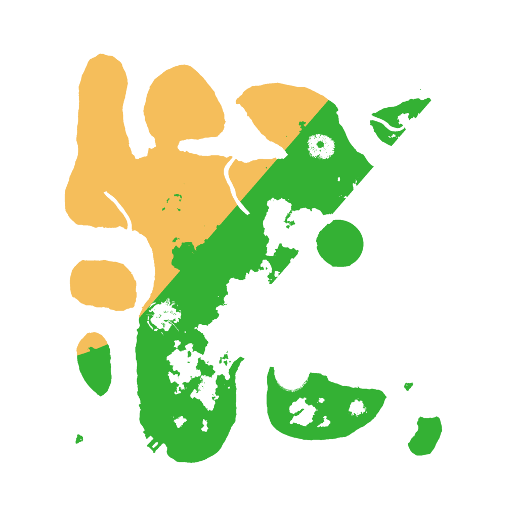 Biome Rust Map: Procedural Map, Size: 3000, Seed: 307412500