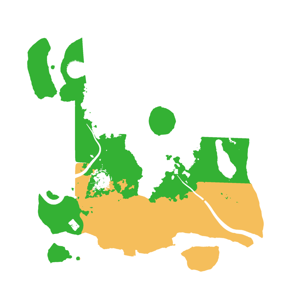 Biome Rust Map: Procedural Map, Size: 3000, Seed: 789148244