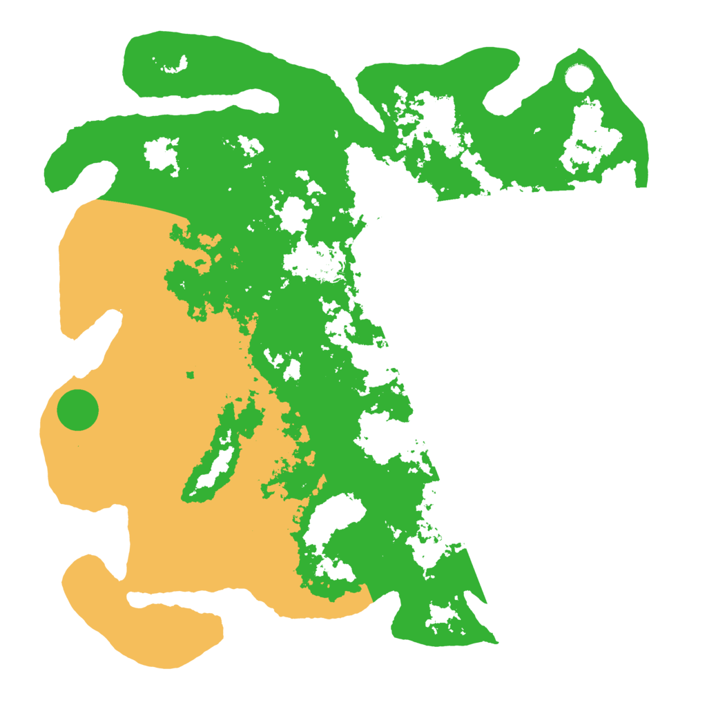 Biome Rust Map: Barren, Size: 4500, Seed: 2512321