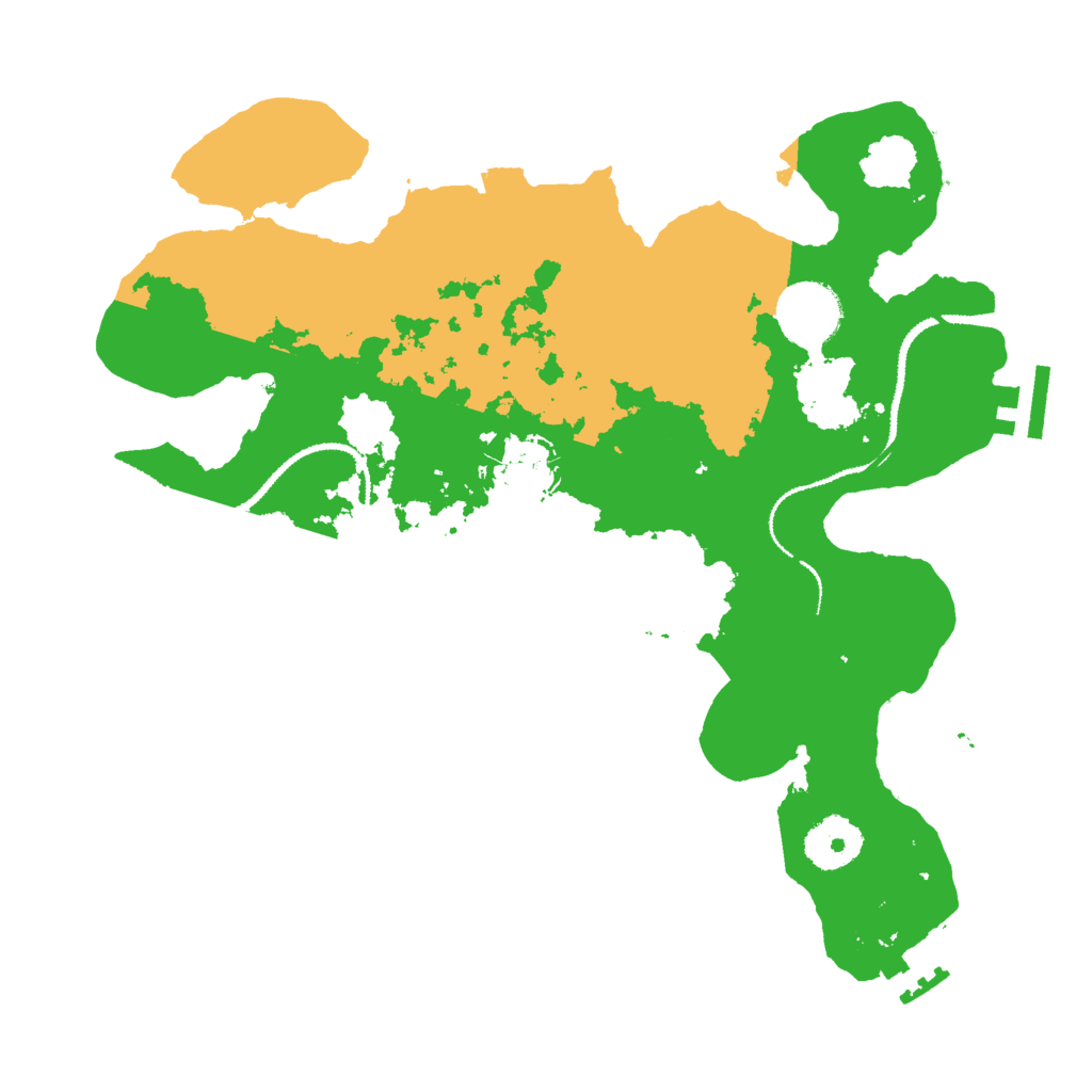 Biome Rust Map: Procedural Map, Size: 3021, Seed: 3121331