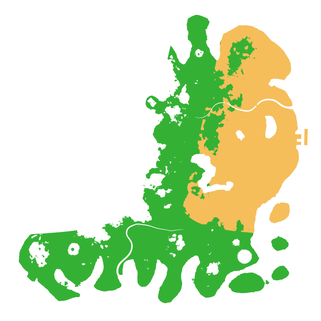 Biome Rust Map: Procedural Map, Size: 4000, Seed: 6458753