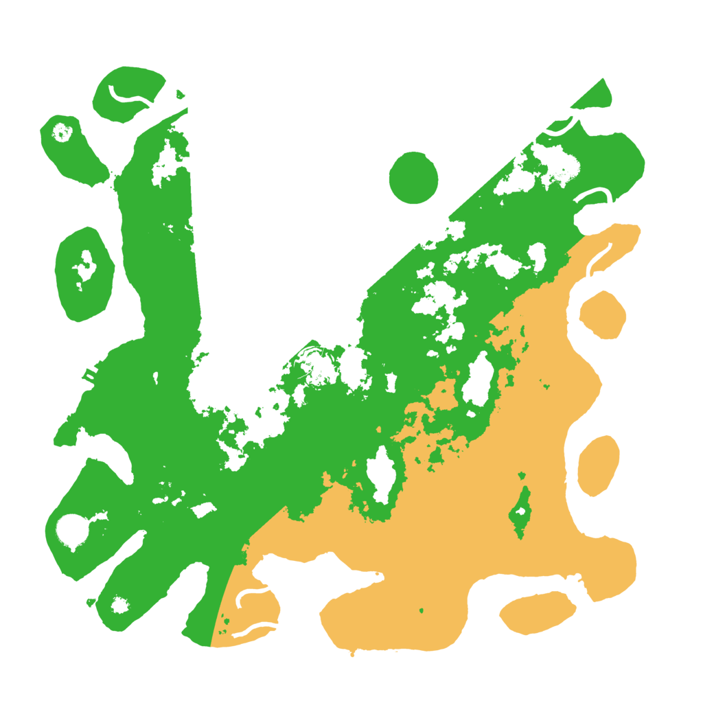 Biome Rust Map: Procedural Map, Size: 3800, Seed: 283186042