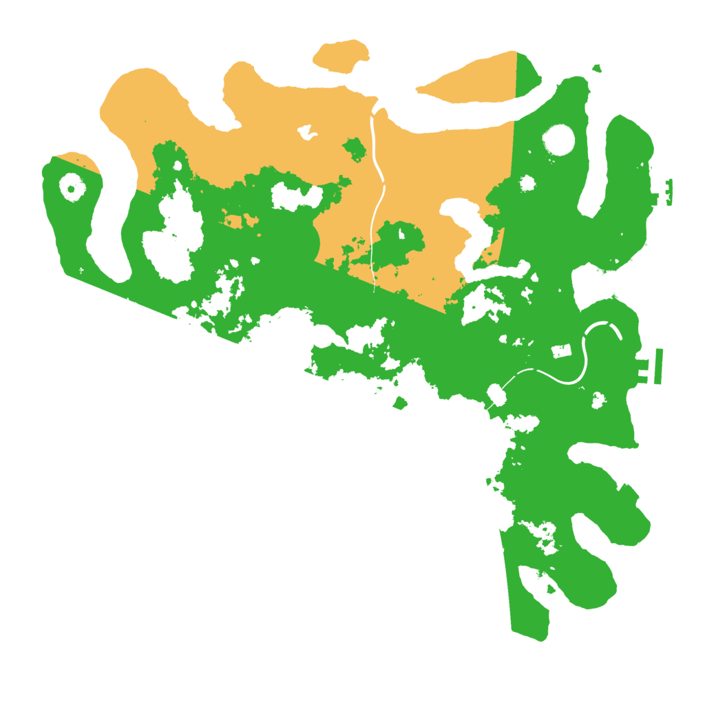 Biome Rust Map: Procedural Map, Size: 4000, Seed: 849403376