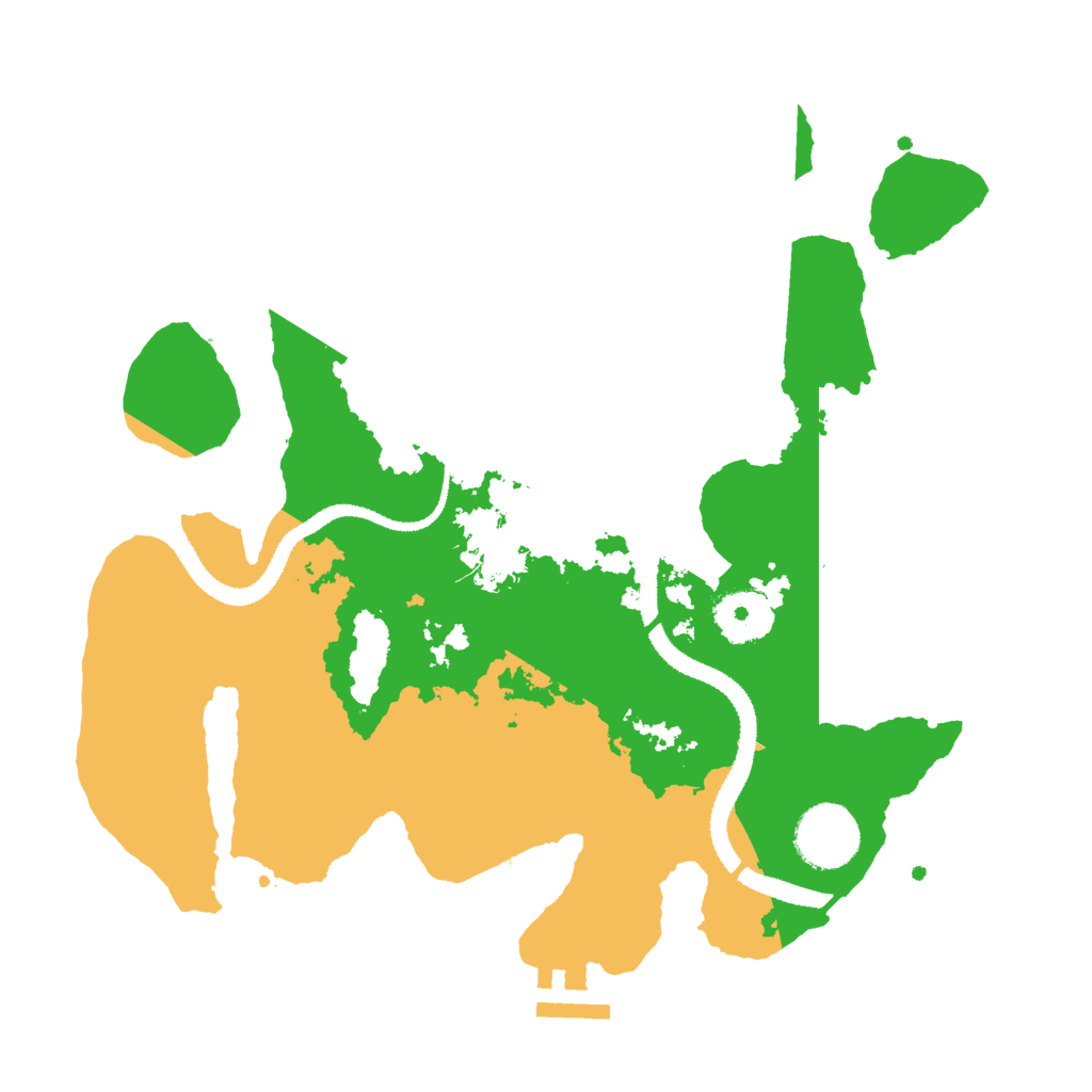 Biome Rust Map: Procedural Map, Size: 3000, Seed: 604700004
