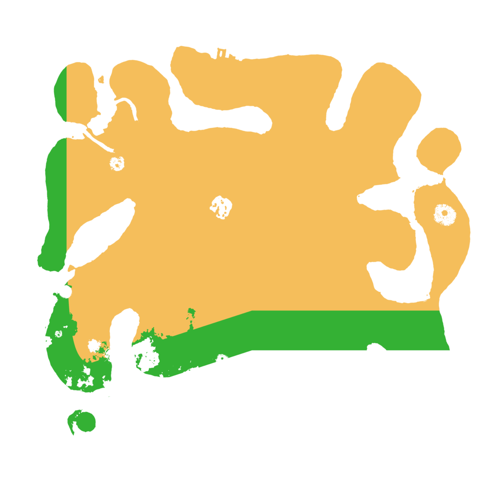 Biome Rust Map: Procedural Map, Size: 3500, Seed: 4790970