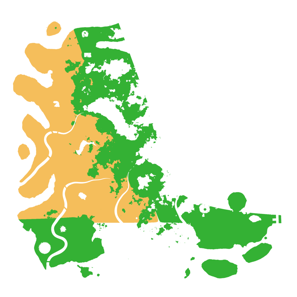 Biome Rust Map: Procedural Map, Size: 4500, Seed: 1772581052