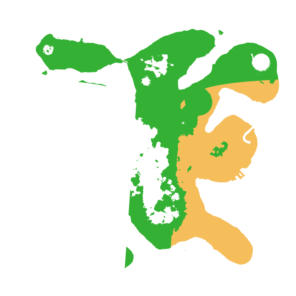 Biome Rust Map: Procedural Map, Size: 3000, Seed: 63456