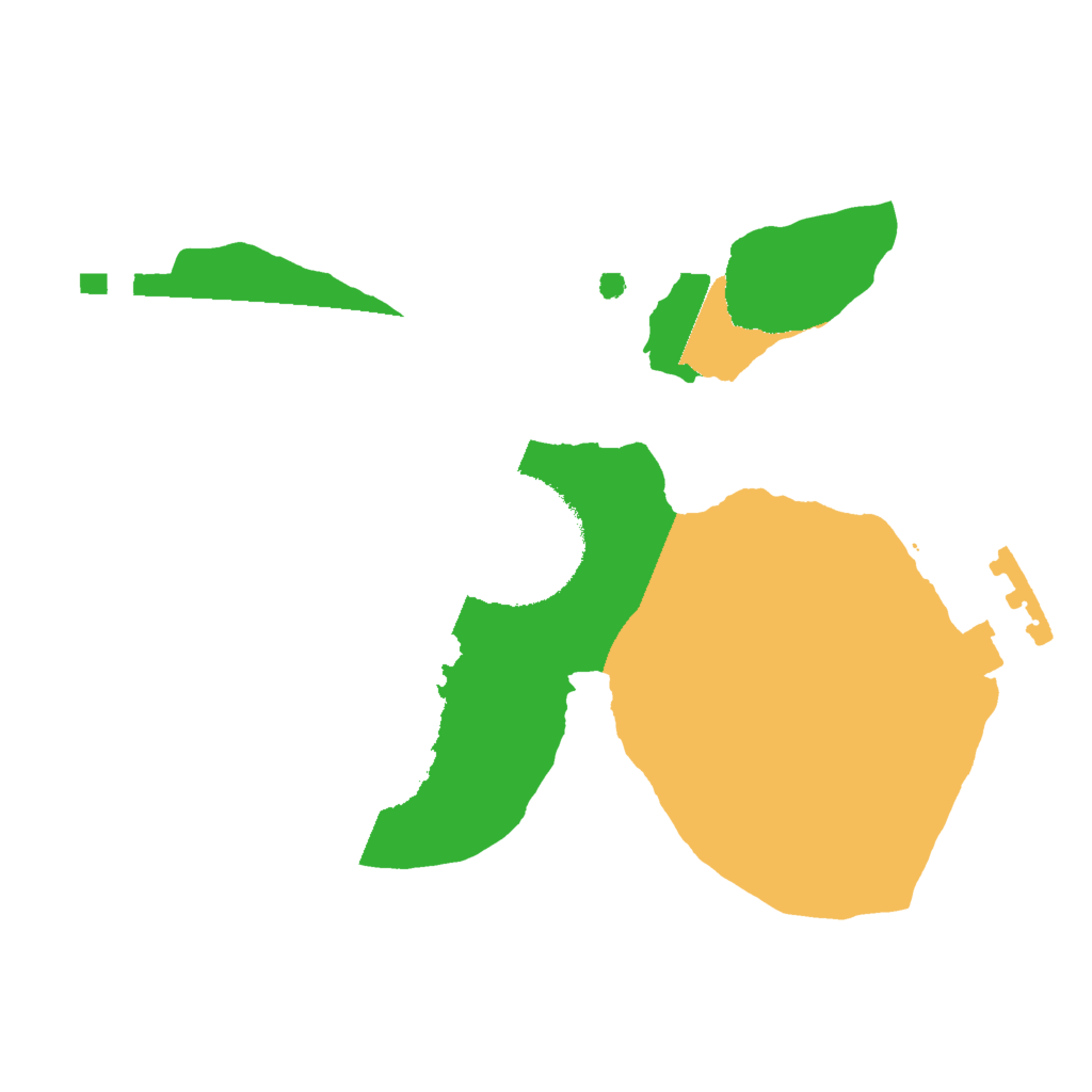 Biome Rust Map: Procedural Map, Size: 1600, Seed: 12345