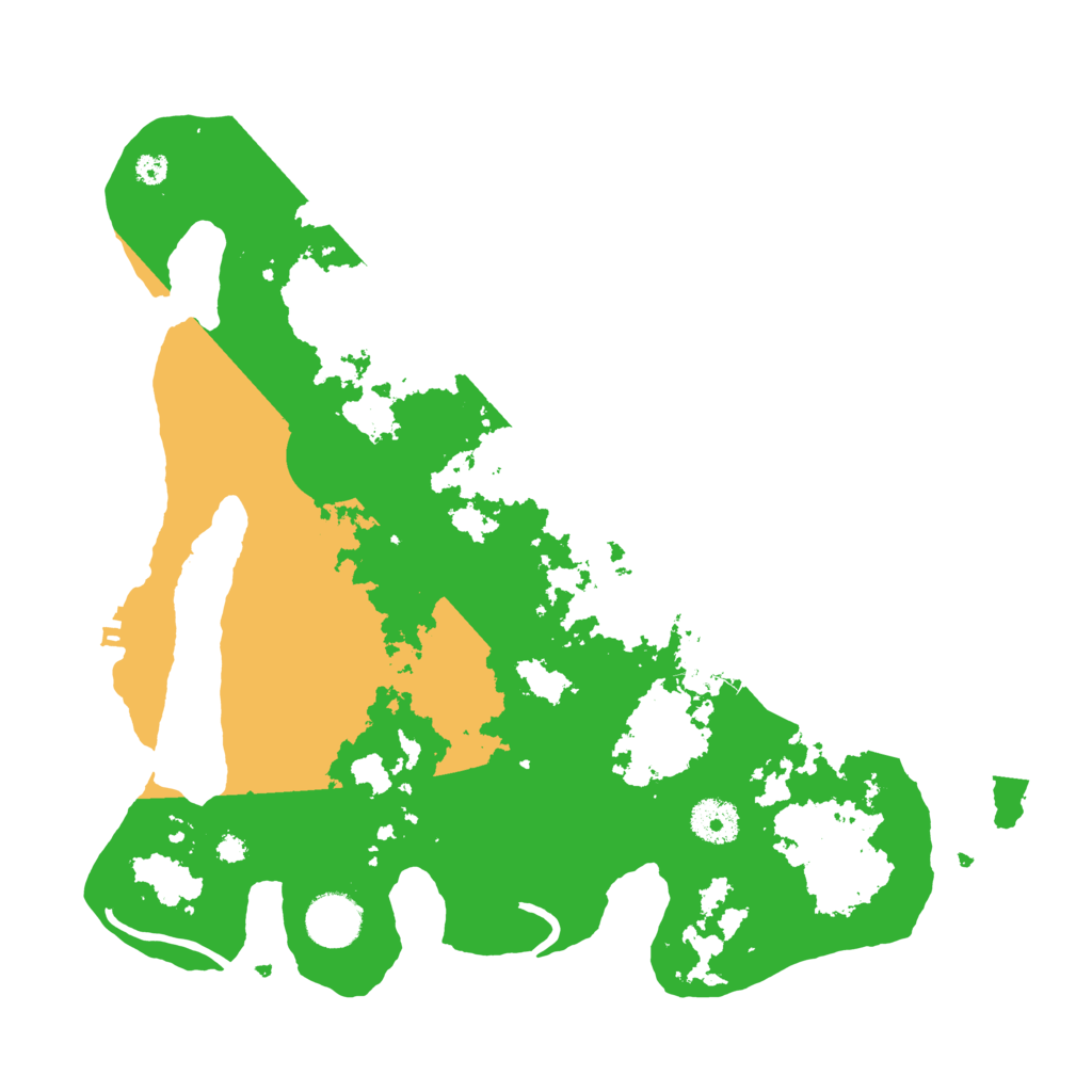 Biome Rust Map: Procedural Map, Size: 3500, Seed: 853970680
