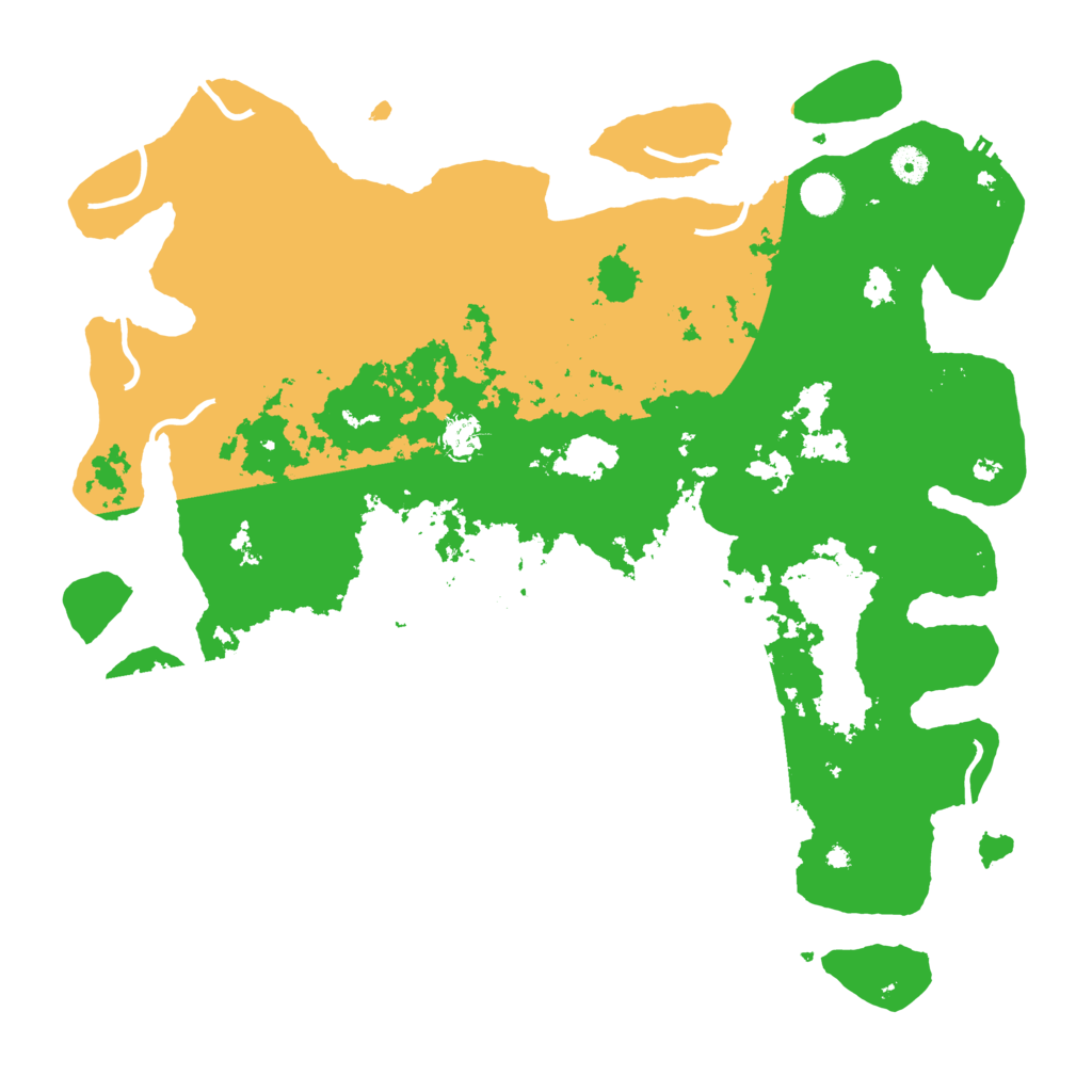 Biome Rust Map: Procedural Map, Size: 4500, Seed: 188