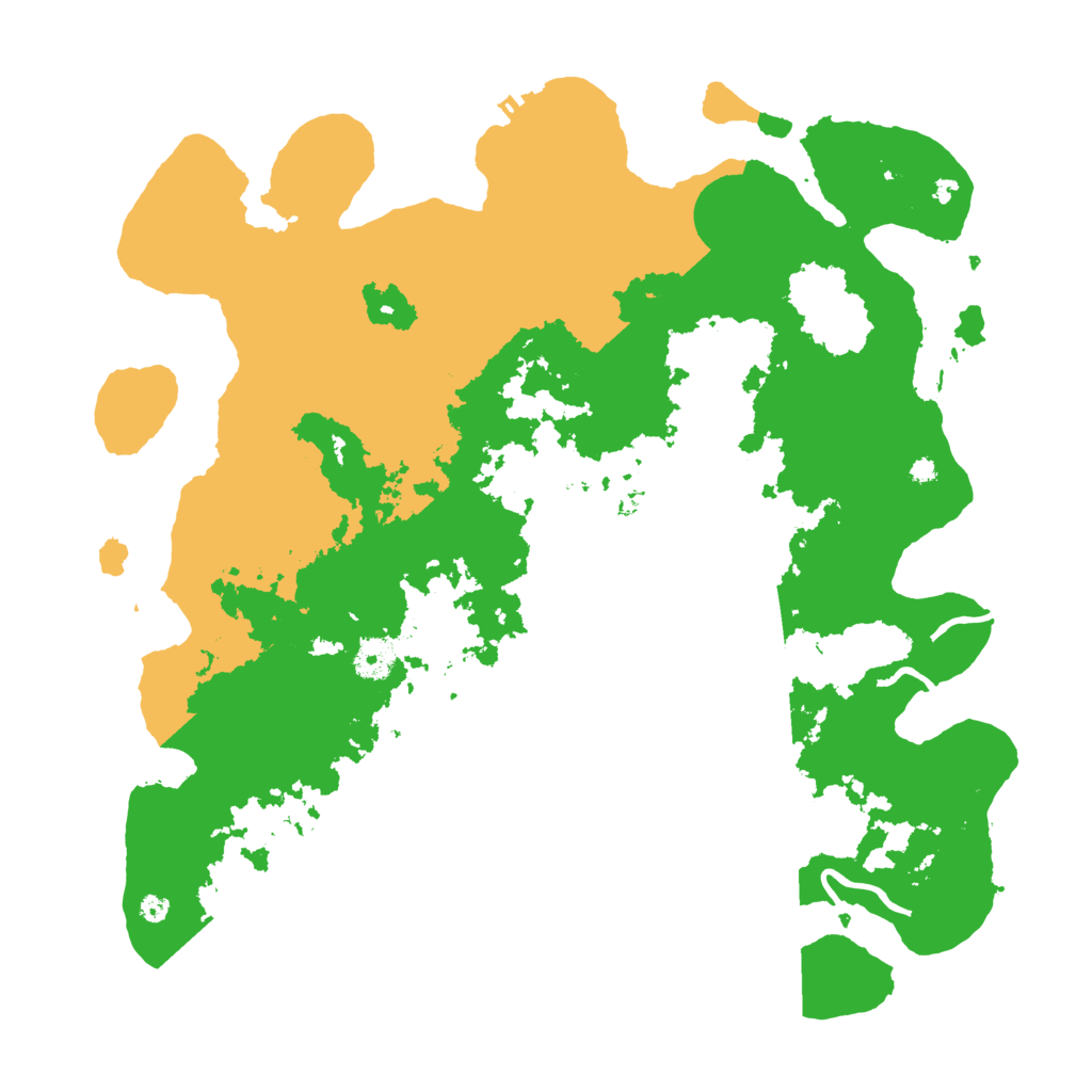 Biome Rust Map: Procedural Map, Size: 4000, Seed: 34537