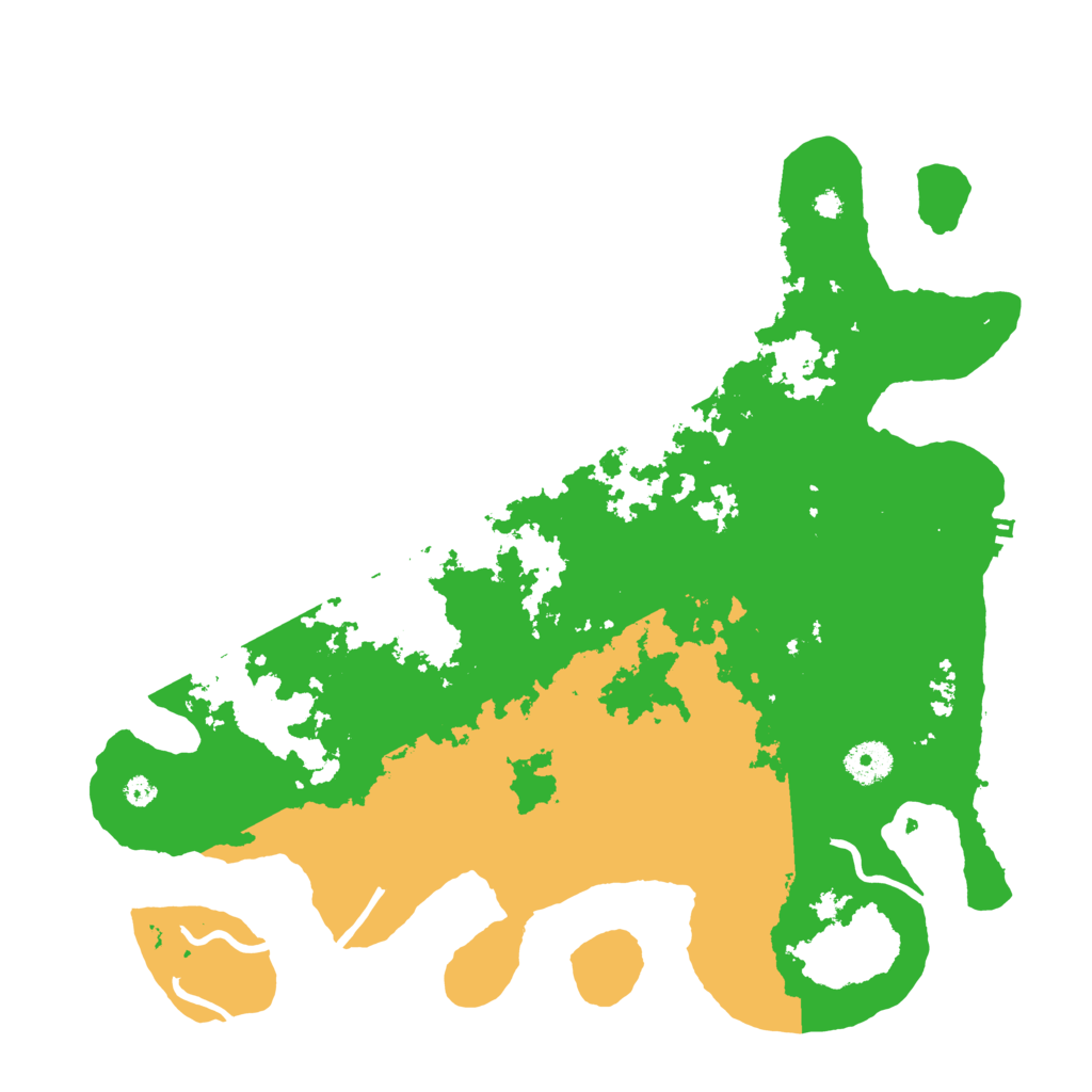 Biome Rust Map: Procedural Map, Size: 3700, Seed: 1860403103