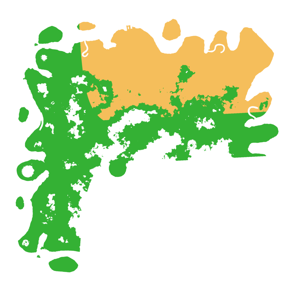 Biome Rust Map: Procedural Map, Size: 4500, Seed: 3786117