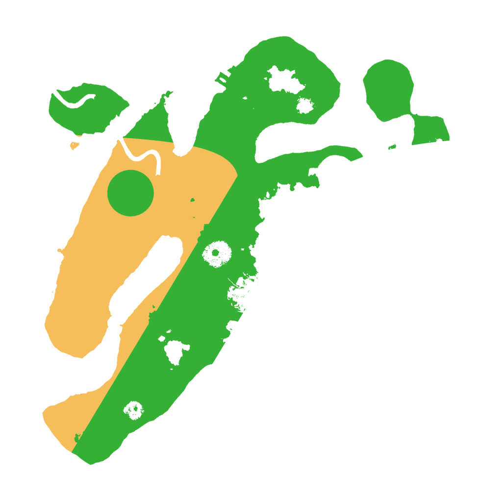 Biome Rust Map: Procedural Map, Size: 2860, Seed: 14005