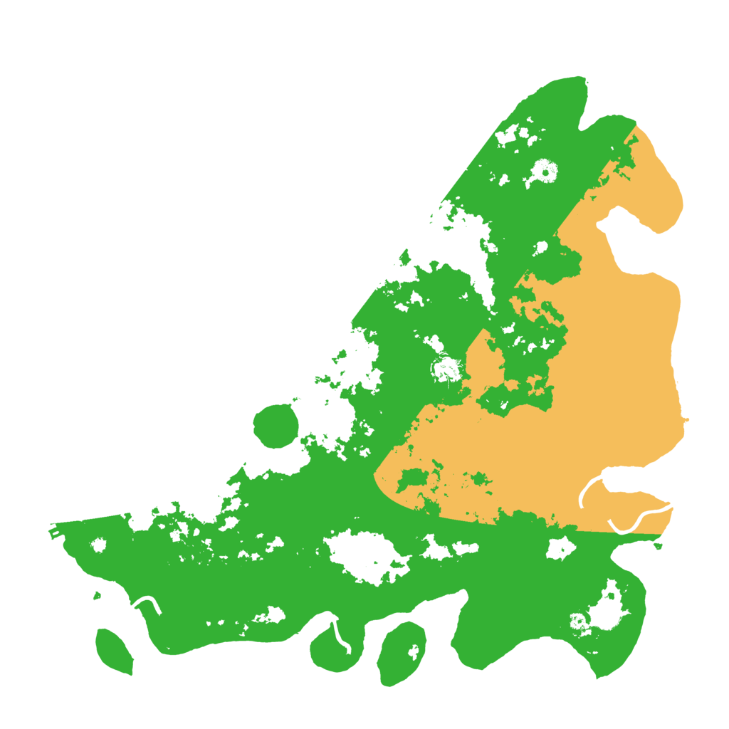 Biome Rust Map: Procedural Map, Size: 4500, Seed: 51311695