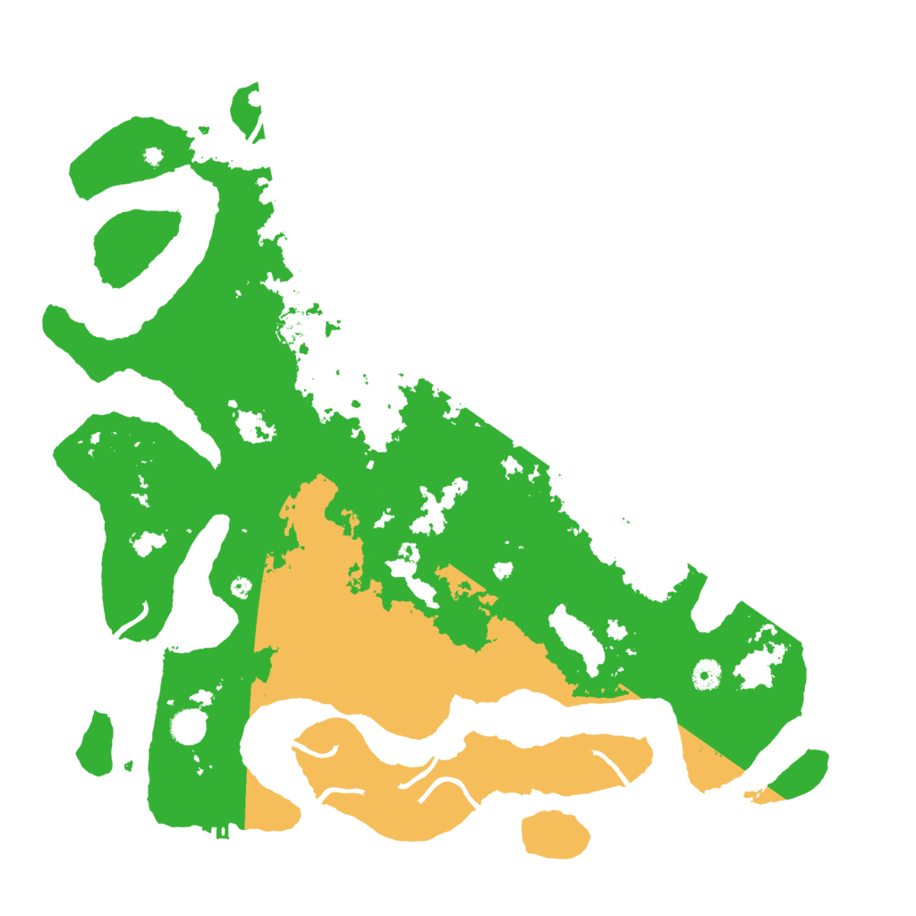 Biome Rust Map: Procedural Map, Size: 4500, Seed: 3951378