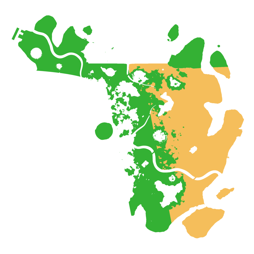Biome Rust Map: Procedural Map, Size: 4000, Seed: 25785