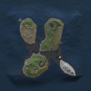 Thumbnail Rust Map: Procedural Map, Size: 1500, Seed: 10, 5 Monuments