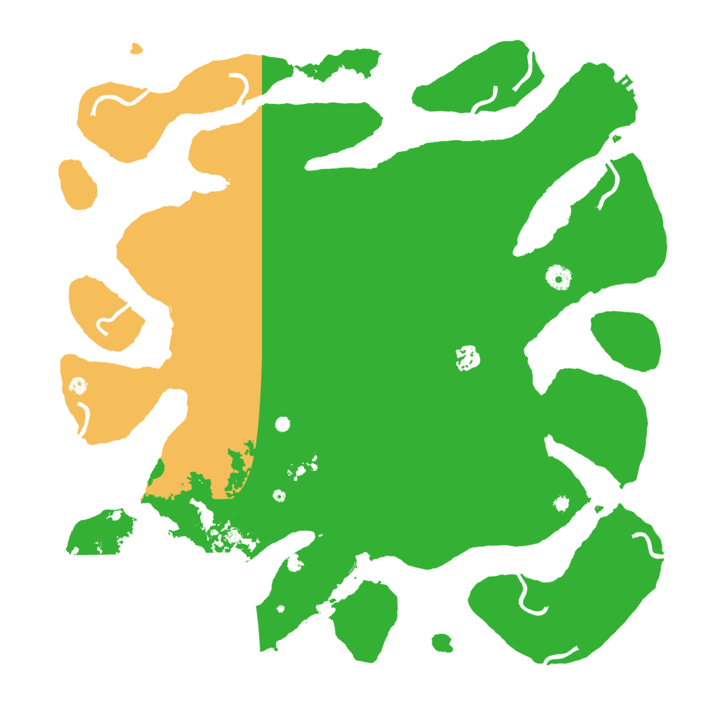 Biome Rust Map: Procedural Map, Size: 4250, Seed: 840130848