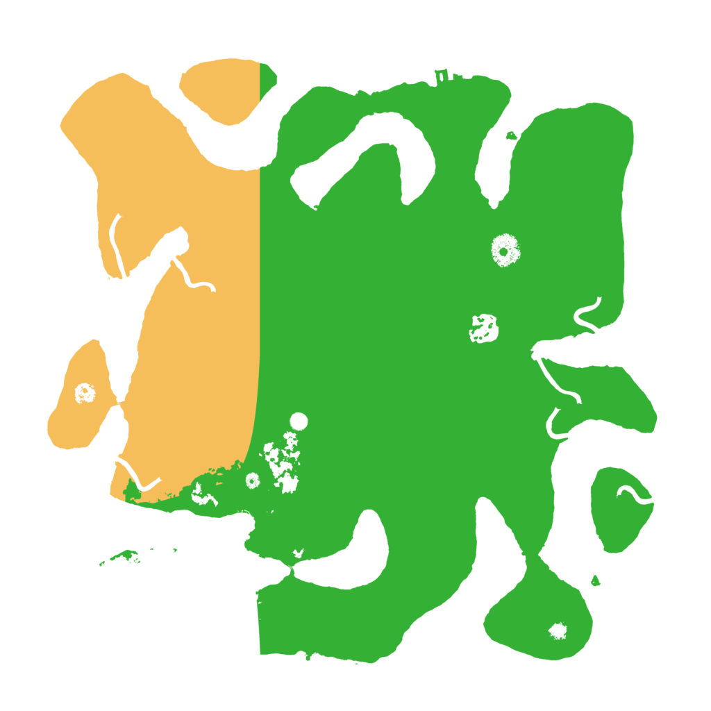 Biome Rust Map: Procedural Map, Size: 3500, Seed: 1718129276