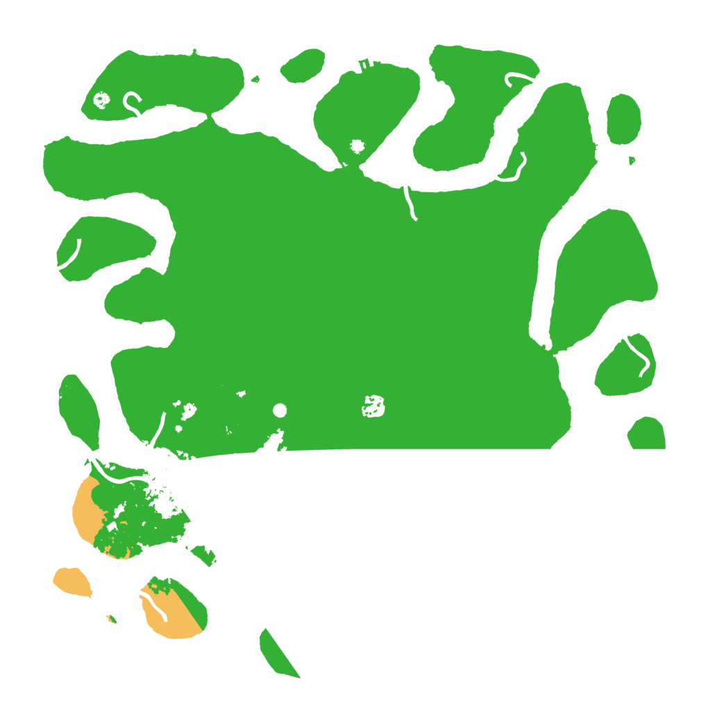 Biome Rust Map: Procedural Map, Size: 4500, Seed: 255514