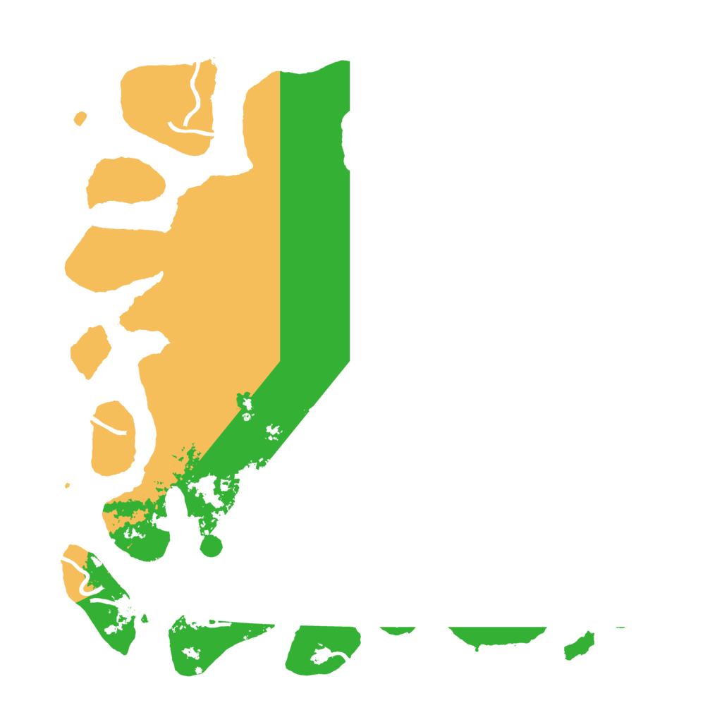 Biome Rust Map: Procedural Map, Size: 4500, Seed: 1629768