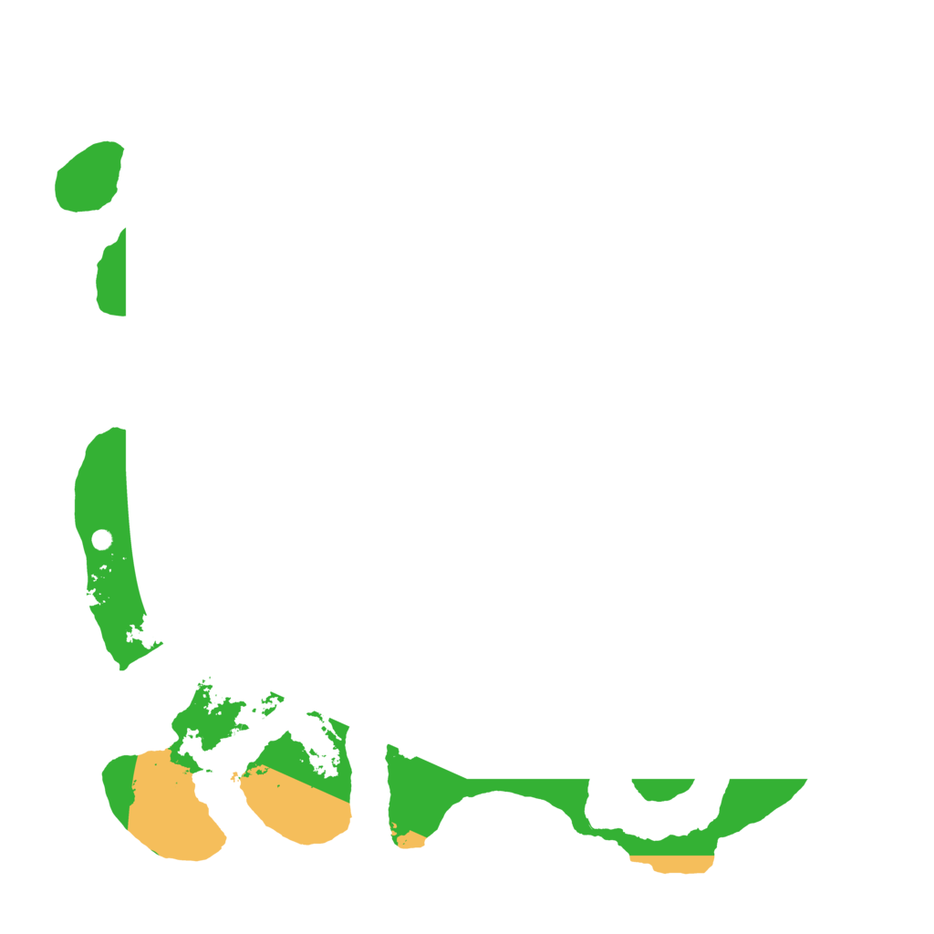 Biome Rust Map: Barren, Size: 4000, Seed: 5396