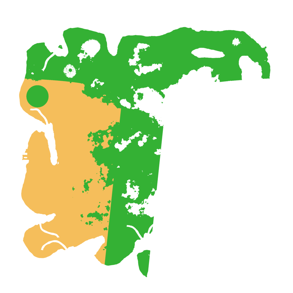 Biome Rust Map: Procedural Map, Size: 3500, Seed: 986479