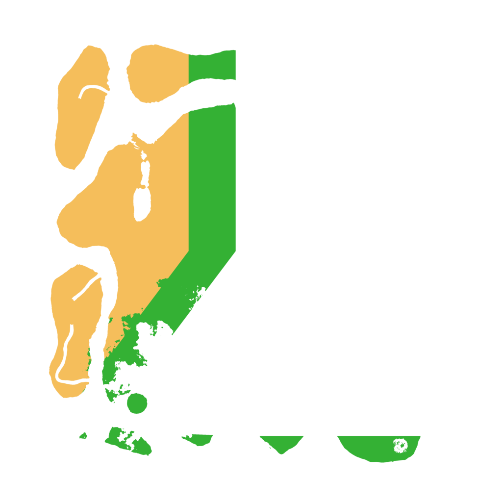 Biome Rust Map: Procedural Map, Size: 3500, Seed: 905606759