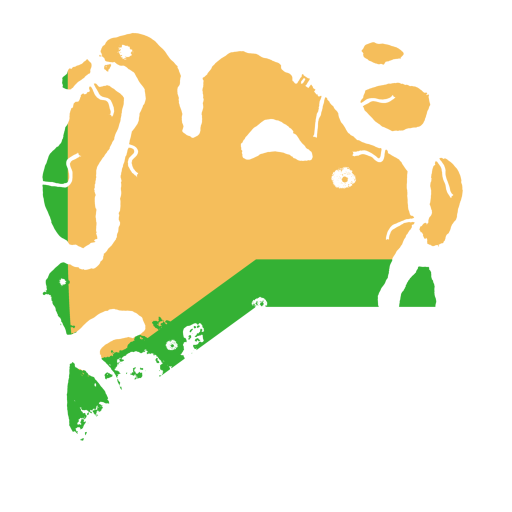 Biome Rust Map: Procedural Map, Size: 3500, Seed: 1182519142