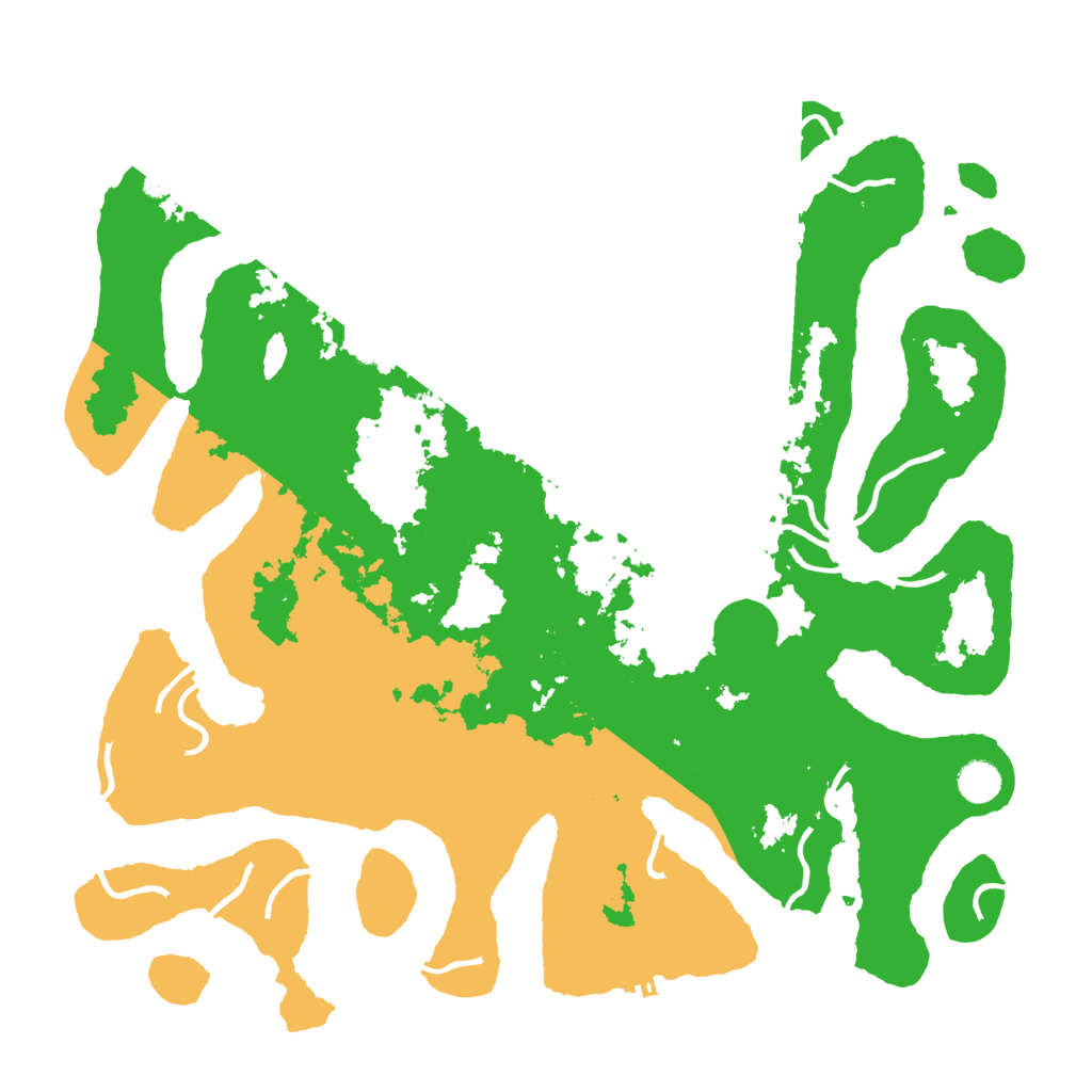 Biome Rust Map: Procedural Map, Size: 4500, Seed: 5741