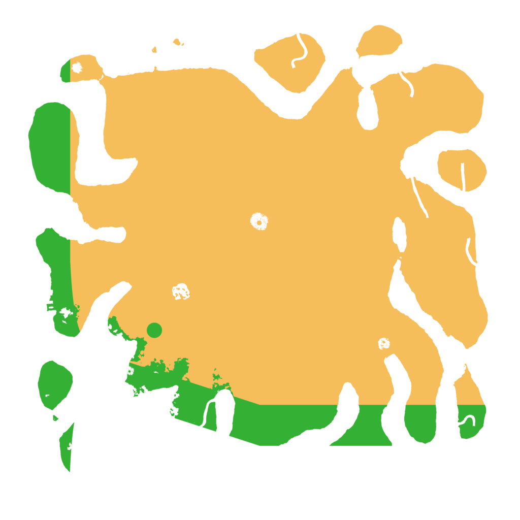 Biome Rust Map: Procedural Map, Size: 4500, Seed: 3303778