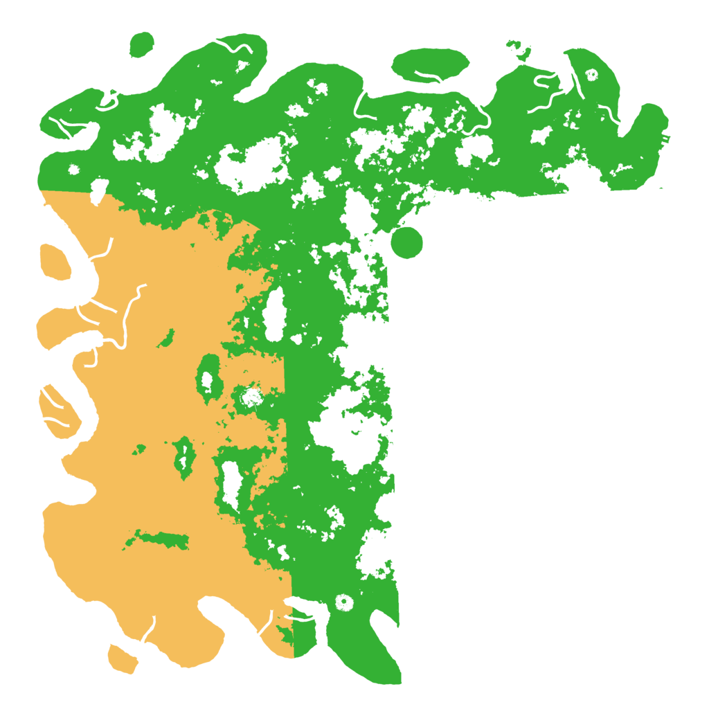 Biome Rust Map: Procedural Map, Size: 6000, Seed: 172993963