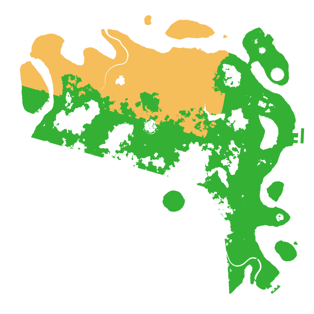 Biome Rust Map: Procedural Map, Size: 4200, Seed: 765715