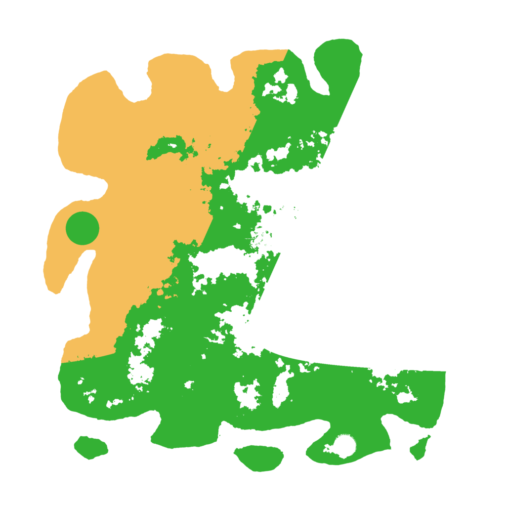 Biome Rust Map: Barren, Size: 4000, Seed: 5397