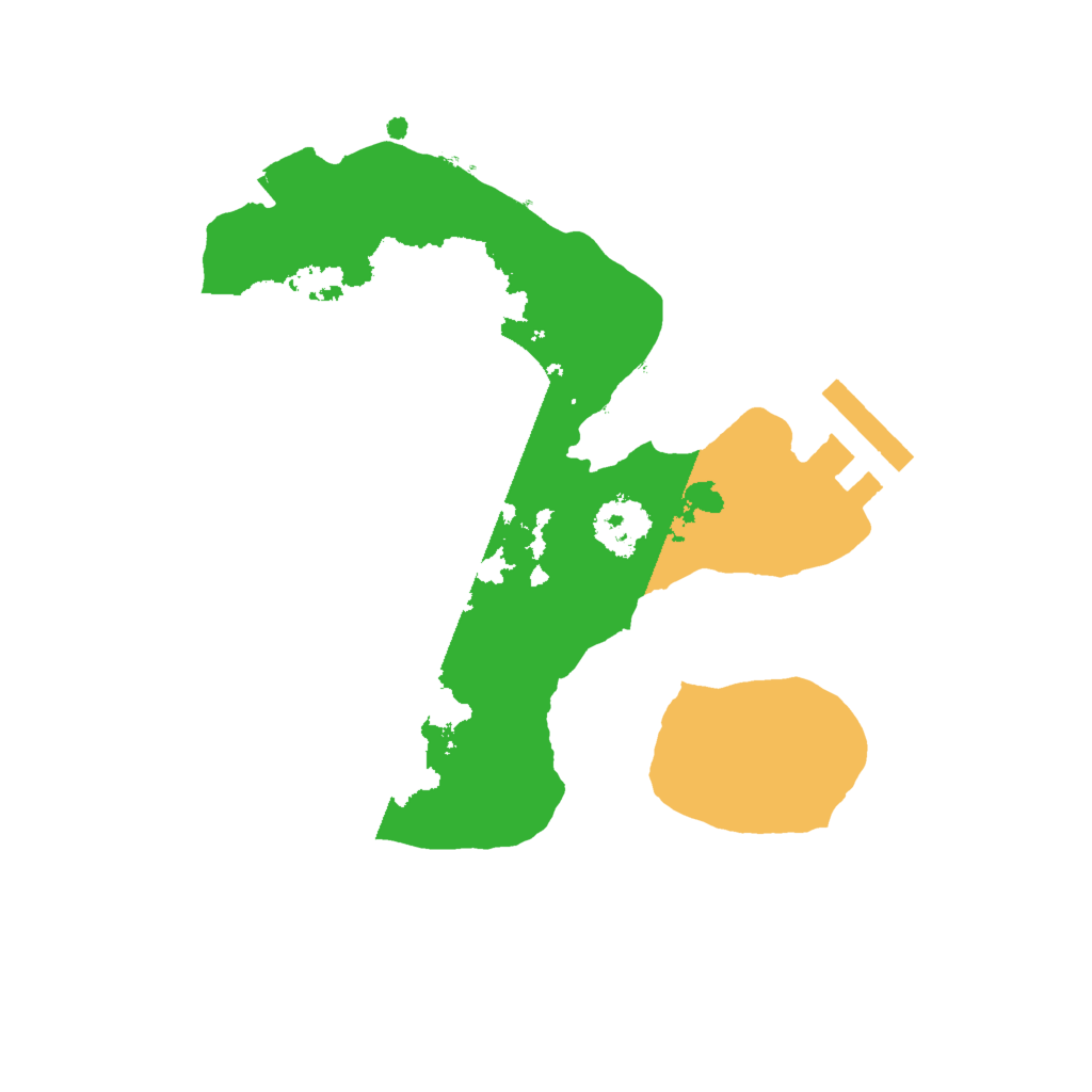 Biome Rust Map: Procedural Map, Size: 2000, Seed: 66