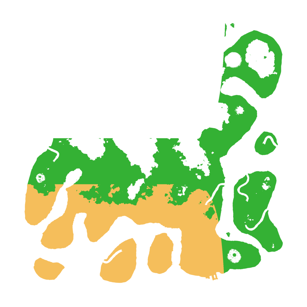 Biome Rust Map: Procedural Map, Size: 3500, Seed: 1148058558