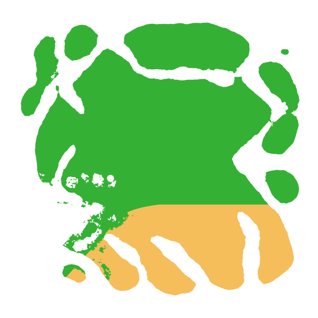 Biome Rust Map: Barren, Size: 4000, Seed: 2