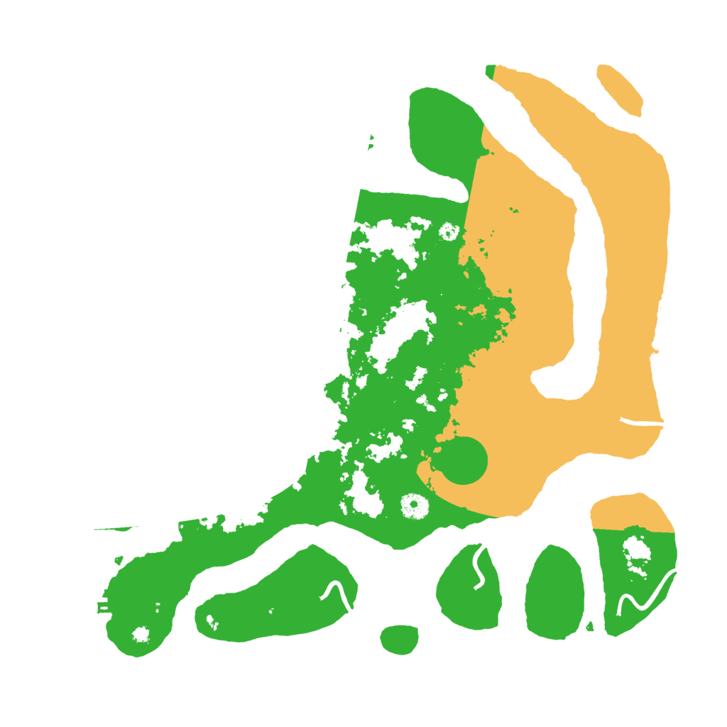 Biome Rust Map: Procedural Map, Size: 4000, Seed: 2380