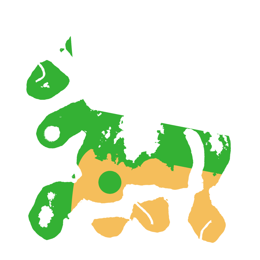 Biome Rust Map: Procedural Map, Size: 3000, Seed: 280529199