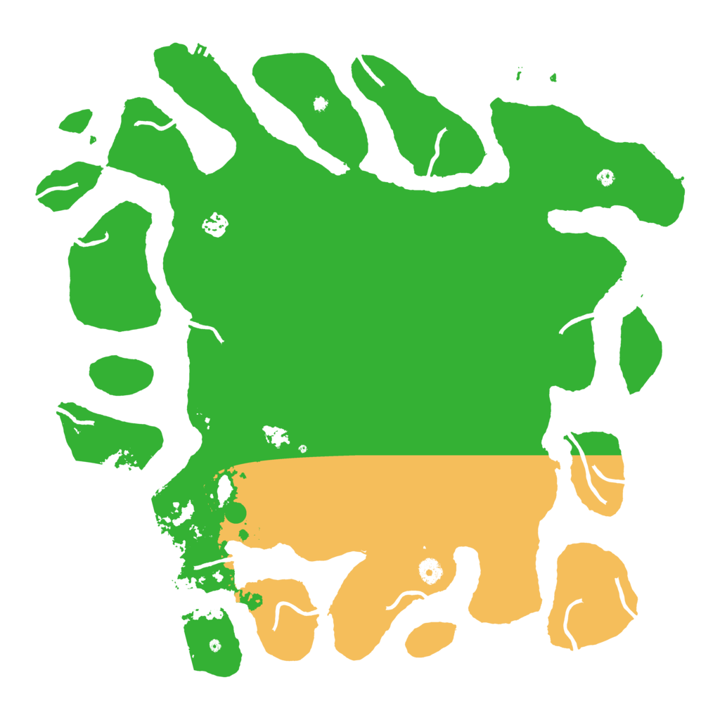 Biome Rust Map: Procedural Map, Size: 4500, Seed: 666458