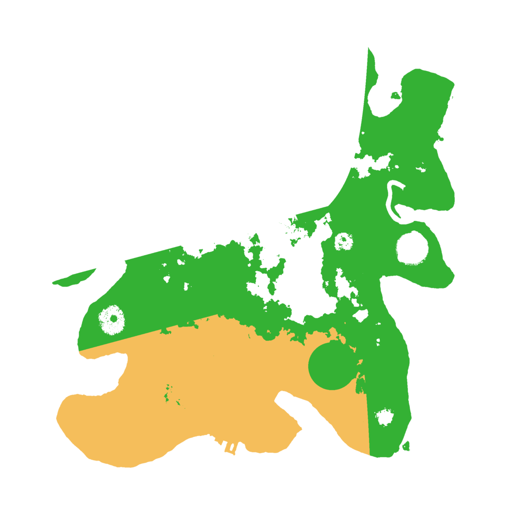 Biome Rust Map: Procedural Map, Size: 2800, Seed: 86