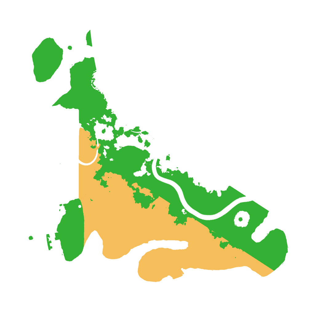 Biome Rust Map: Procedural Map, Size: 3000, Seed: 1665